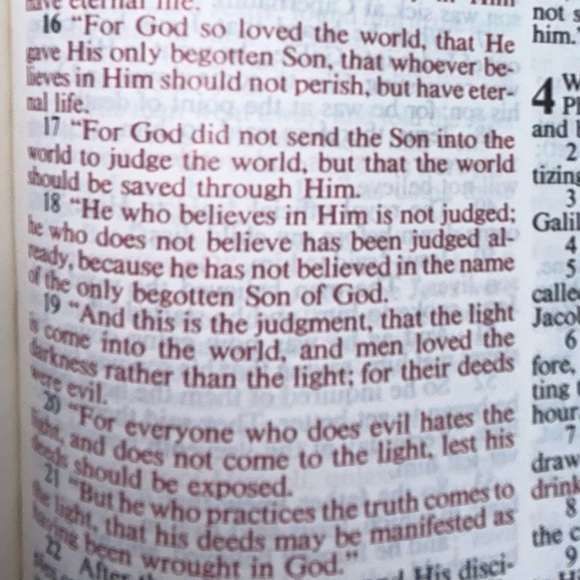 New American Standard Bible 1977 Red Letter Dictionary Concordance Famil… - Picture 13 of 13